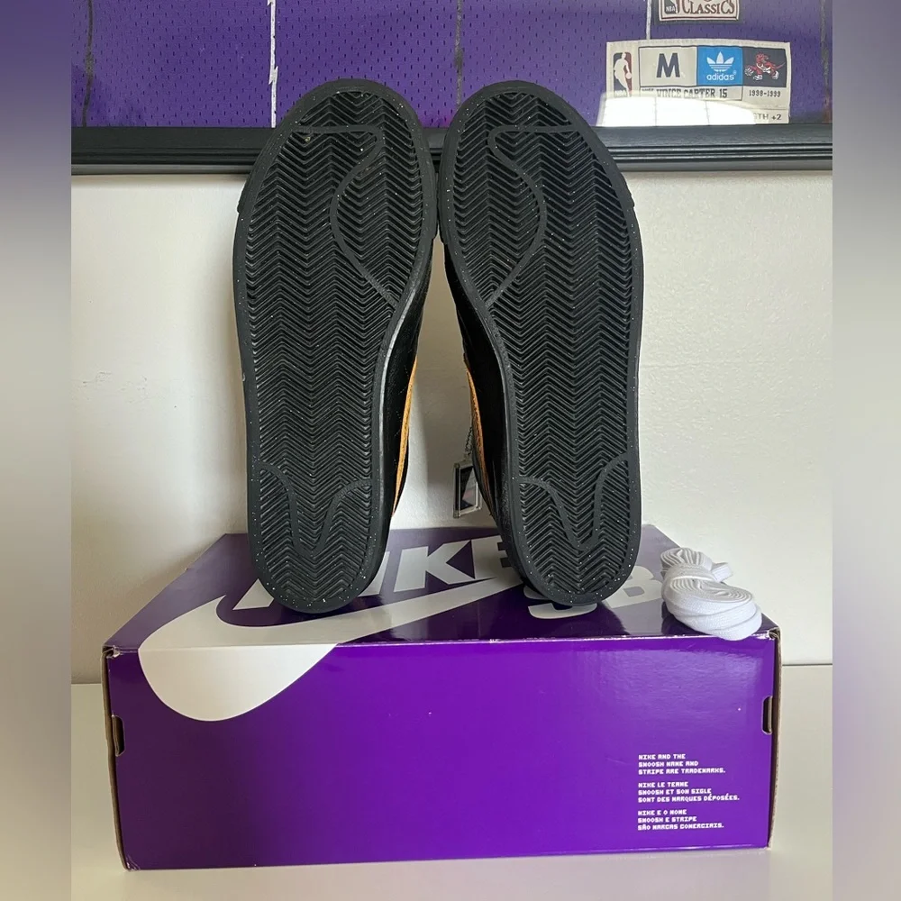 Nike SB Blazer Mid QS Supreme Black, Used (Size US Men’s 10.0) - Picture 5 of 5